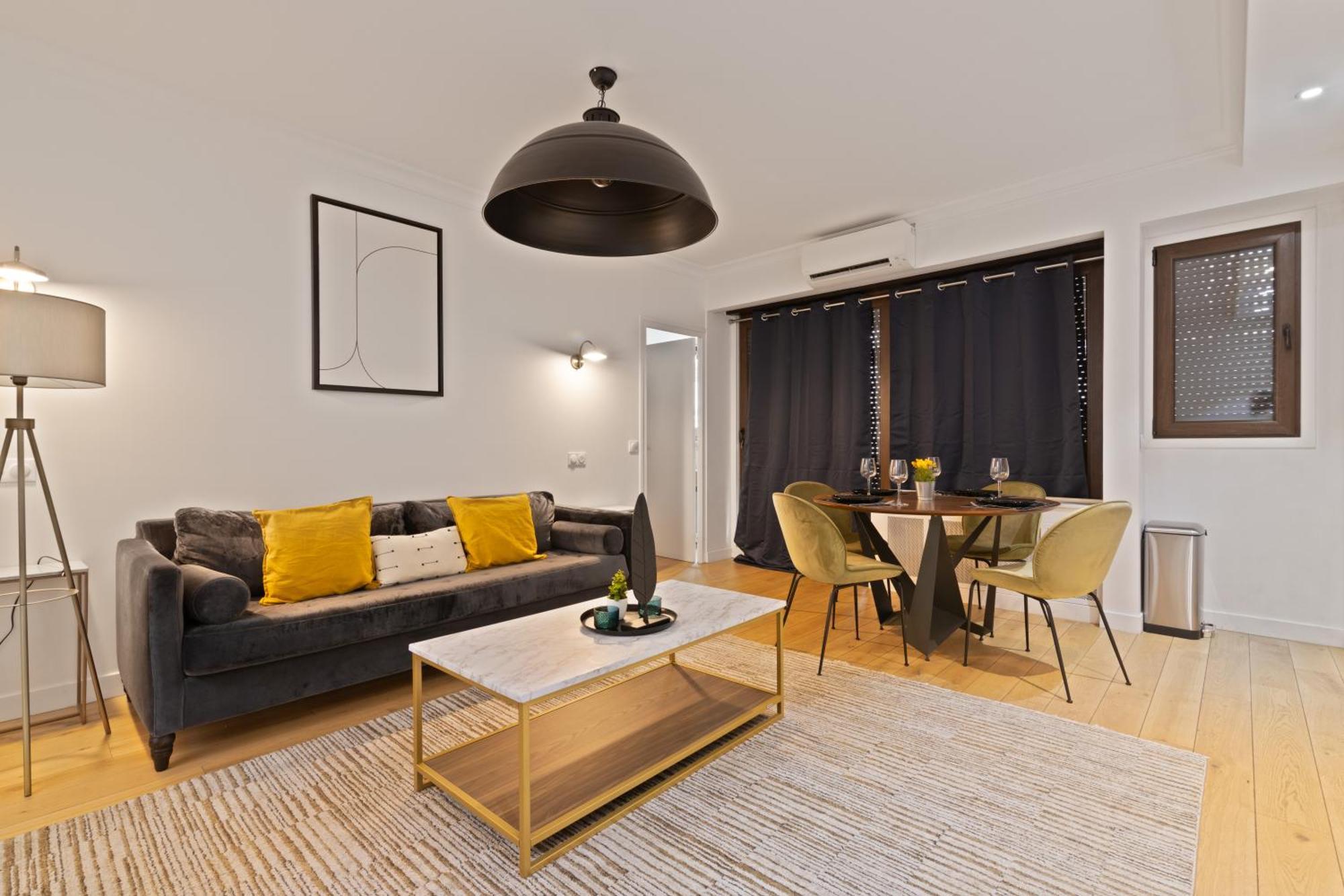 Appartement Quartier Arc De Triomphe 4 Free Netflix Париж Екстериор снимка